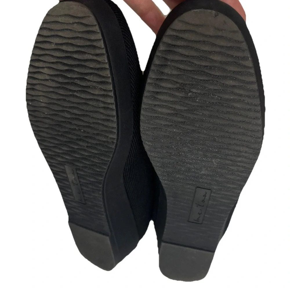 Me Too Averie Black Knit Slip-on Loafer Woman's‎ Size 7